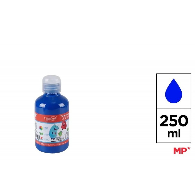 TEMPERA 250ML AZUL