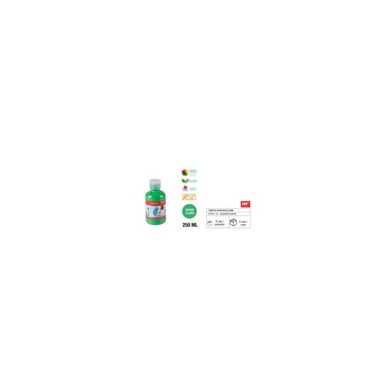TEMPERA 250ML VERDE