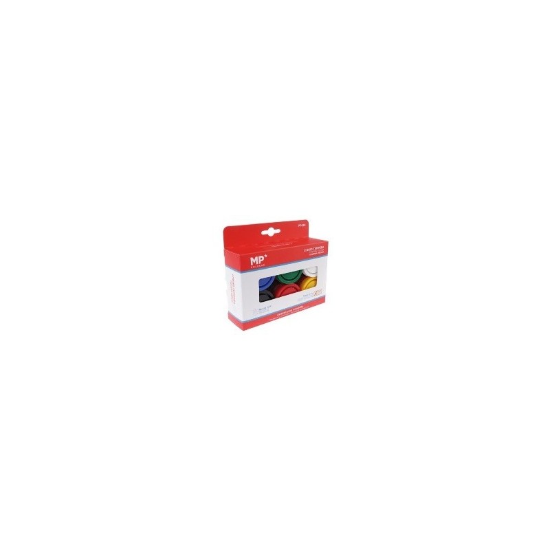ESTUCHE DE 6 COLORES TEMPERA PURPURINA 40ML