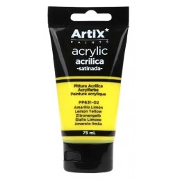 PINTURA ACRILICA AMARILLO LIMÓN 75ML