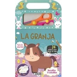 LA GRANJA RECORTA Y COLOREA