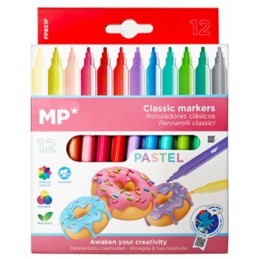 ROTULADORES PASTEL 12UD