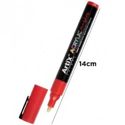 ROTULADOR ACRILICO ROJO