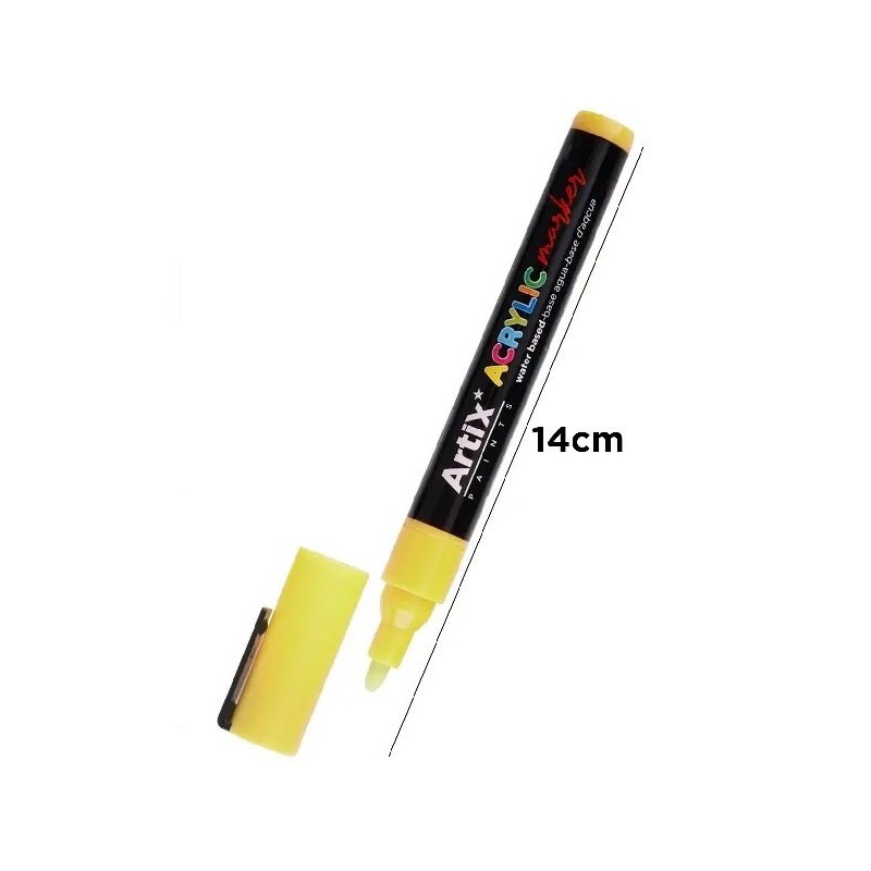 ROTULADOR ACRÍLICO AMARILLO
