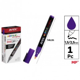 ROTULADOR ACRILICO MORADO