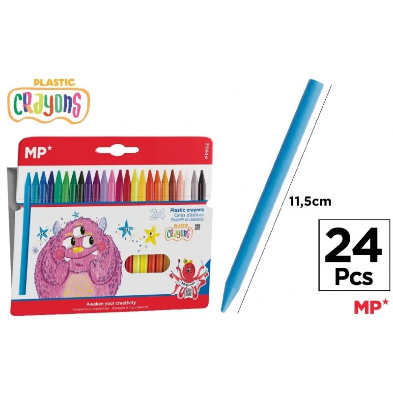CERA PLASTICA KIDS 24UDS