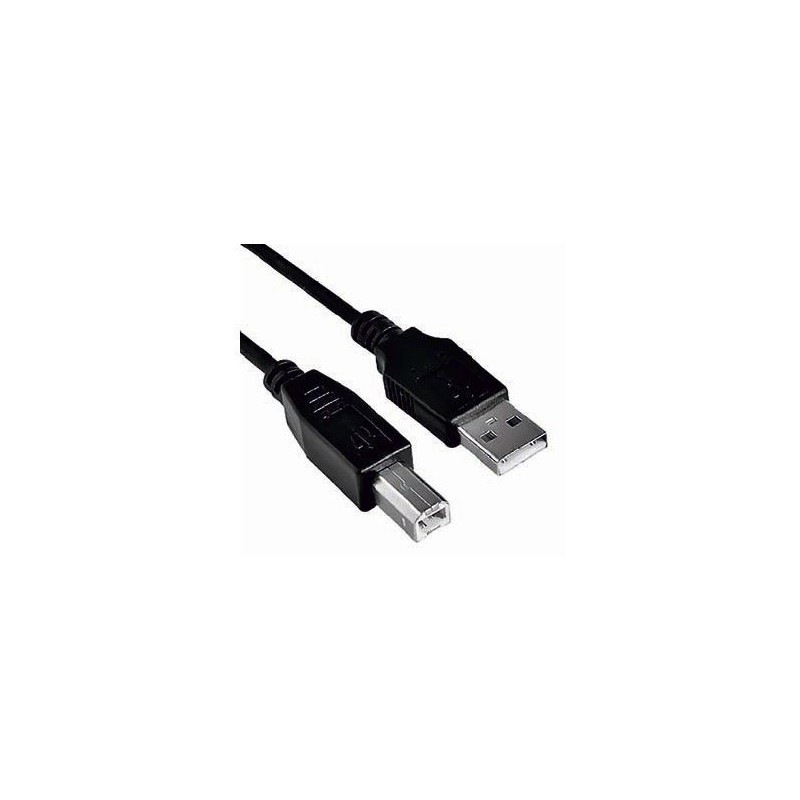 IGGUAL CABLE USB 2.0 TIPO A/M-B/M 3 MTS NEGRO