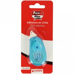 PEGAMENTO EN CINTA DOBLE CARA 8MMX5M COLORES SURTI