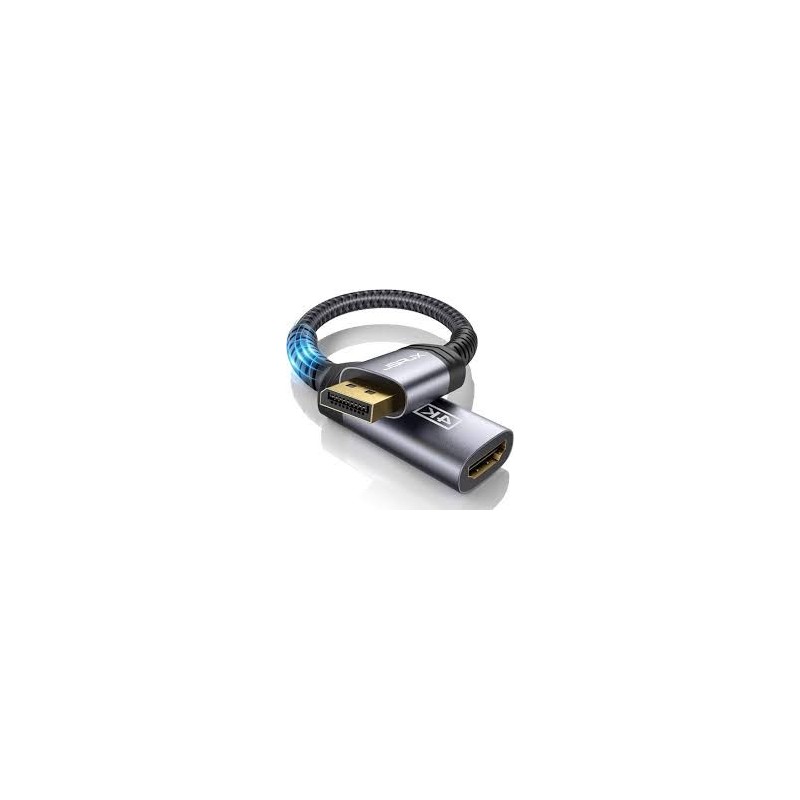 ADAPTADOR DISPLAY PORT A HDMI 4K 30HZ (NO 60HZ)