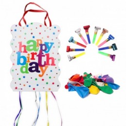 PIÑATA INFANTIL + ACCESORIOS 35x45 GRANDE