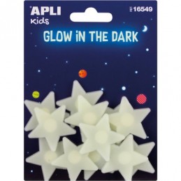 ADHESIVO LUMINOSO ESTRELLAS BLISTER