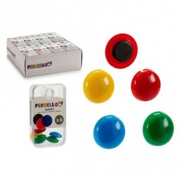 IMANES PEQUEÑOS COLORES SURTIDOS 6 PIEZAS