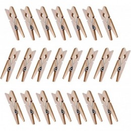 PINZAS MADERA 25 PIEZAS