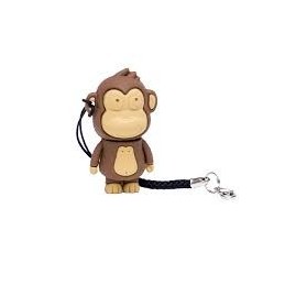 PENDRIVE TECH1TECH 16GB MAKAKO MONO BROWN