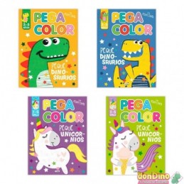 LIBRO COLOR CON PEGATINAS