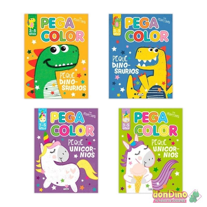 LIBRO COLOR CON PEGATINAS