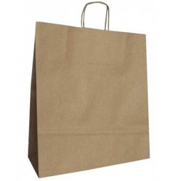 BOLSA KRAFT L 32 PLUS 14x40 NATURAL LISO