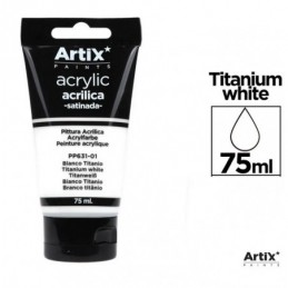 PINTURA ACRILICA BLANCA 75ML BE BASIC