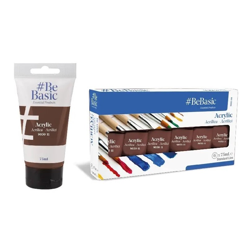 PINTURA ACRILICA AMBAR TOSTADO 75ML