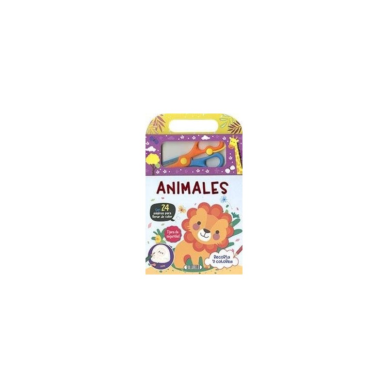 ANIMALES RECORTA Y COLOREA