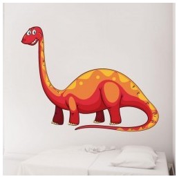 DINOSAURIOS VINILO 6UD RED