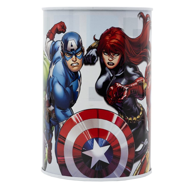 HUCHA METAL AVENGERS 10x15cm