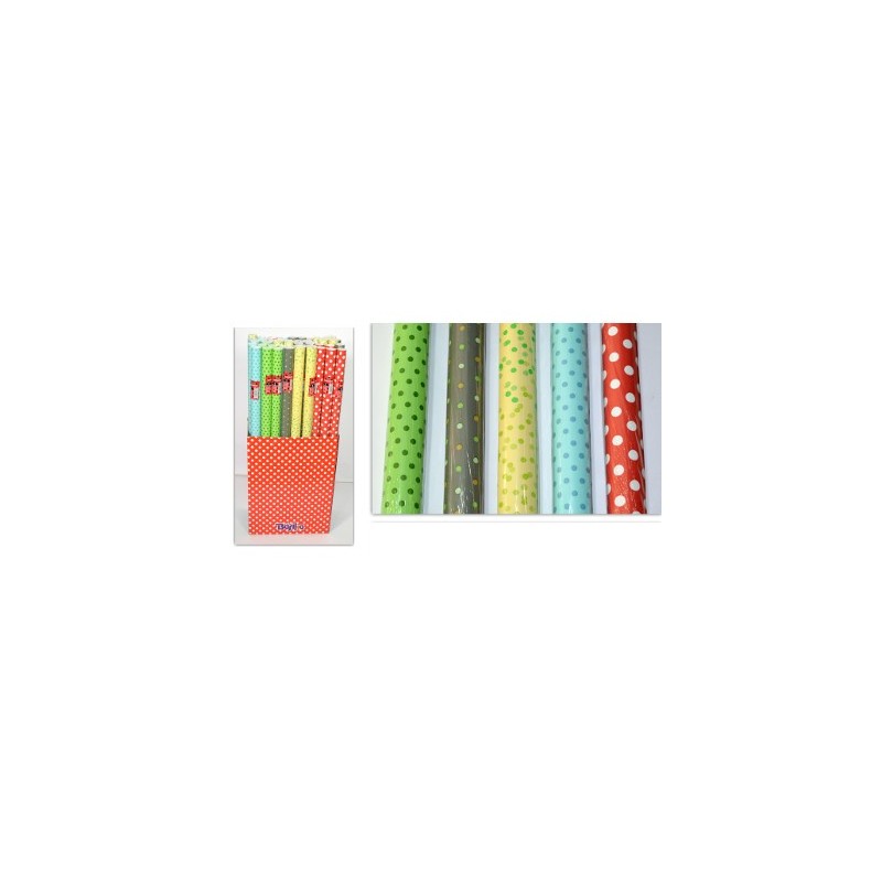 ROLLO PAPEL DE REGALO LUNARES