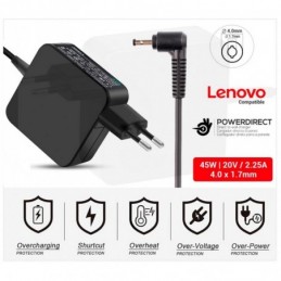 CARGADOR LENOVO 20V/2.25AMP 4.0x1.7mm DIRECTO PARE