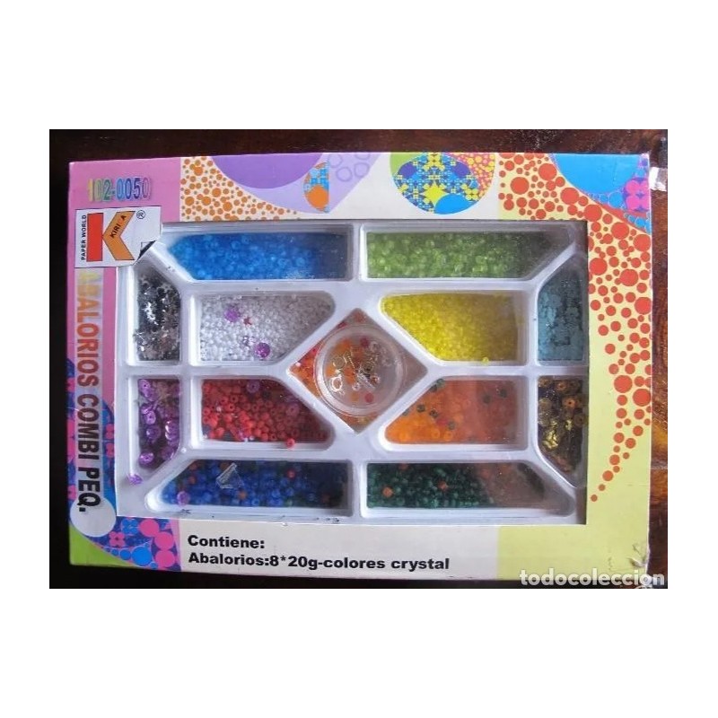 ABALORIOS SET CAJA 26x18CM