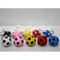 LLAVERO GOMA BALON FUTBOL
