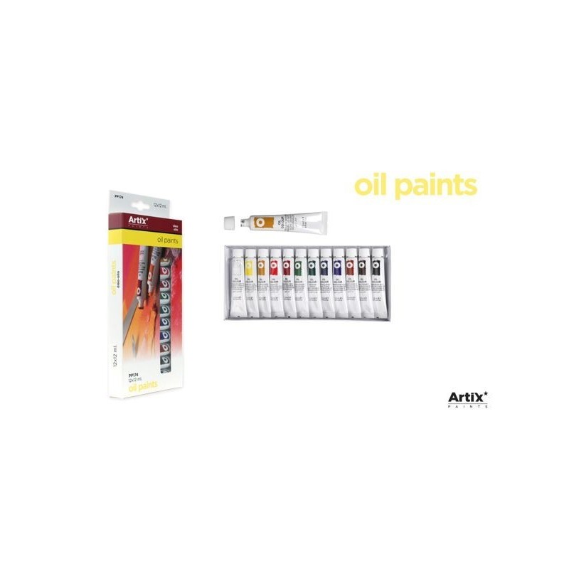 PINTURA OLEO 12 TUBOS