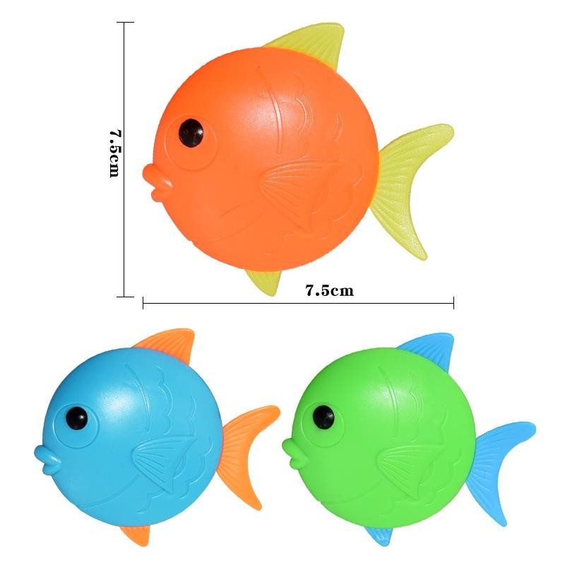 JUEGO BUCEO PECES 4 UDS BLISTER 21x20CM