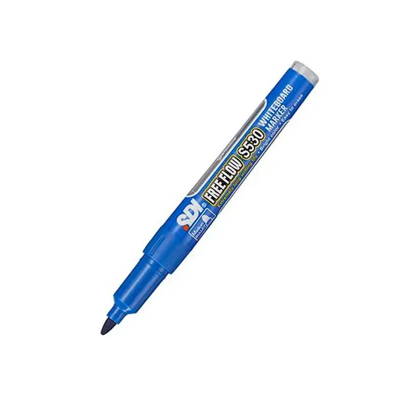 ROTULADOR PIZARRA FREE FLOW BASIC AZUL