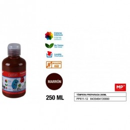 TEMPERA 250ML MARRON
