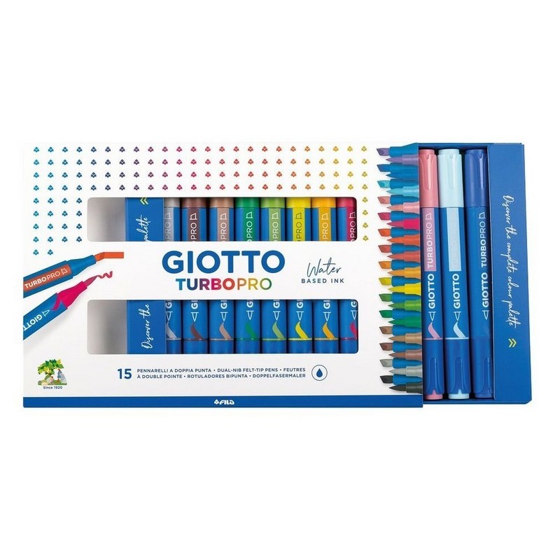 ROTULADOR GIOTTO TURBO PRO ESTUCHE 30 UDS