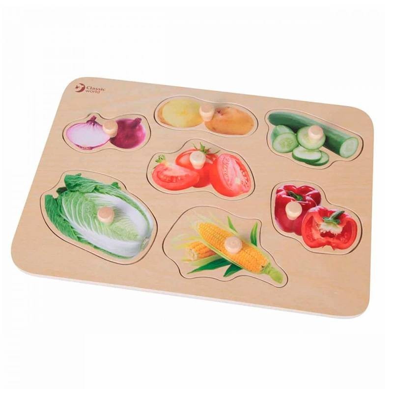 PUZZLE 24PZ VEGETALES CAJA