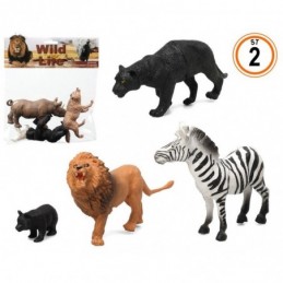 ANIMALES SELVA BOLSA 4PZ