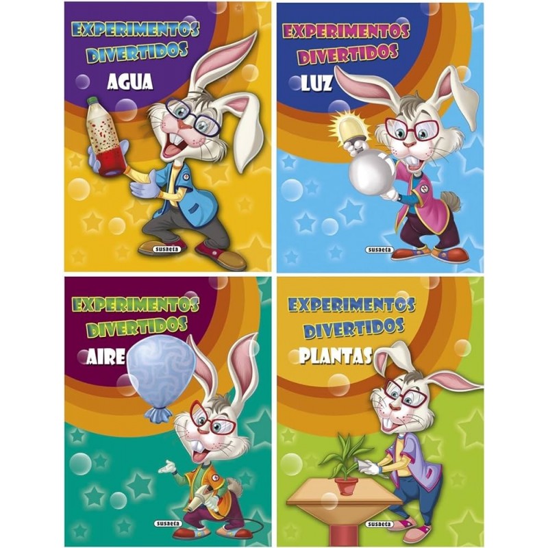 EXPERIMENTOS DIVERTIDOS 4 TITULOS