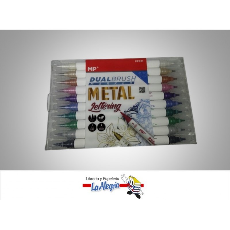 ROTULADOR METALIZADOS DOBLE PUNTA