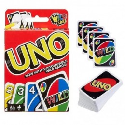 CARTAS JUEGO UNO WILD