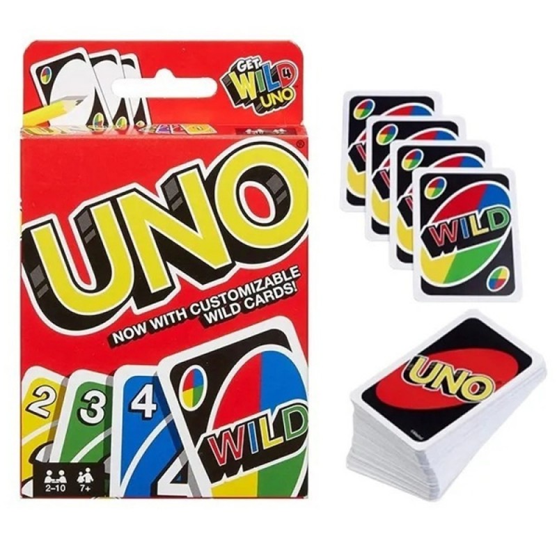 CARTAS JUEGO UNO WILD