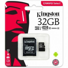 MICRO SD 32GB KINGSTON CLASE 10 UHS-I