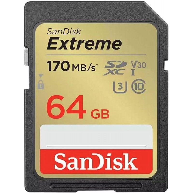 MEMORIA SANDISK EXTREME 64GB 4K