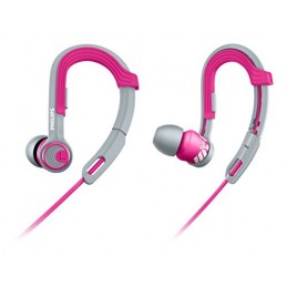 AURICULAR PHILIPS DEPORTIVO COLOR ROSA