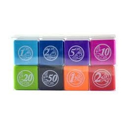 SET C/ 8 SELLOS MONEDAS EUROS