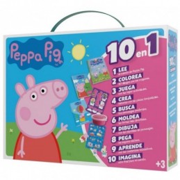 MALETIN 10 EN 1 PEPPA PIG