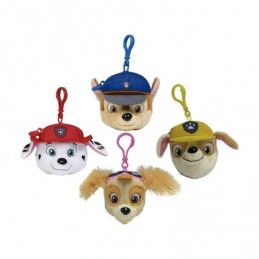 MONEDERO BOQUILLA CON LLAVERO DE PAW PATROL