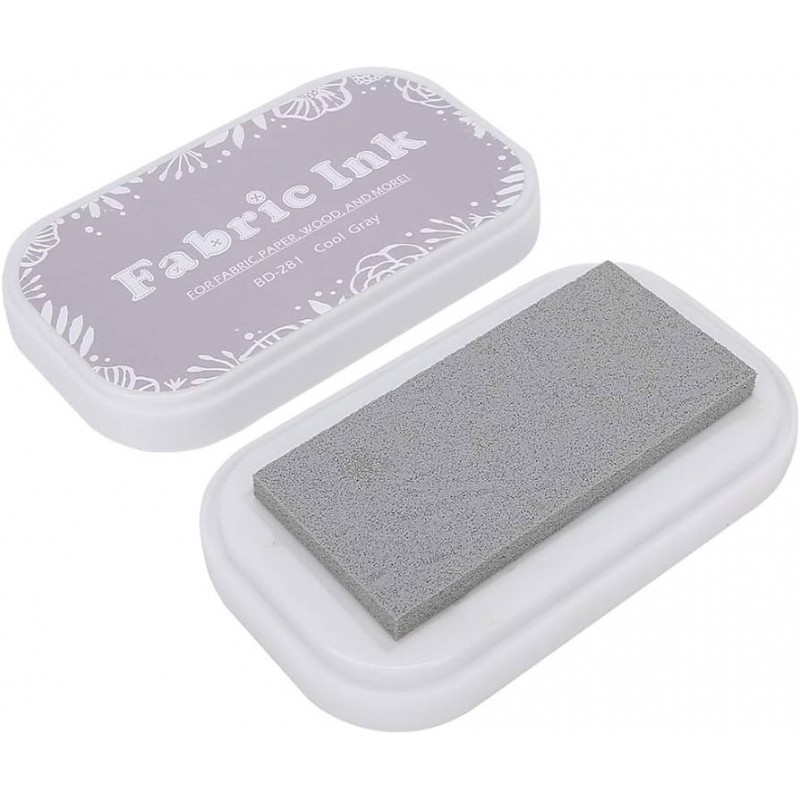 ALMOHADILLA DE TINTA PARA PAPEL PLATA
