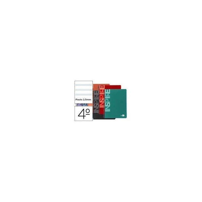 BLOC ESPIRAL FOLIO 80H PP RAYDA 46 90GR COLORES