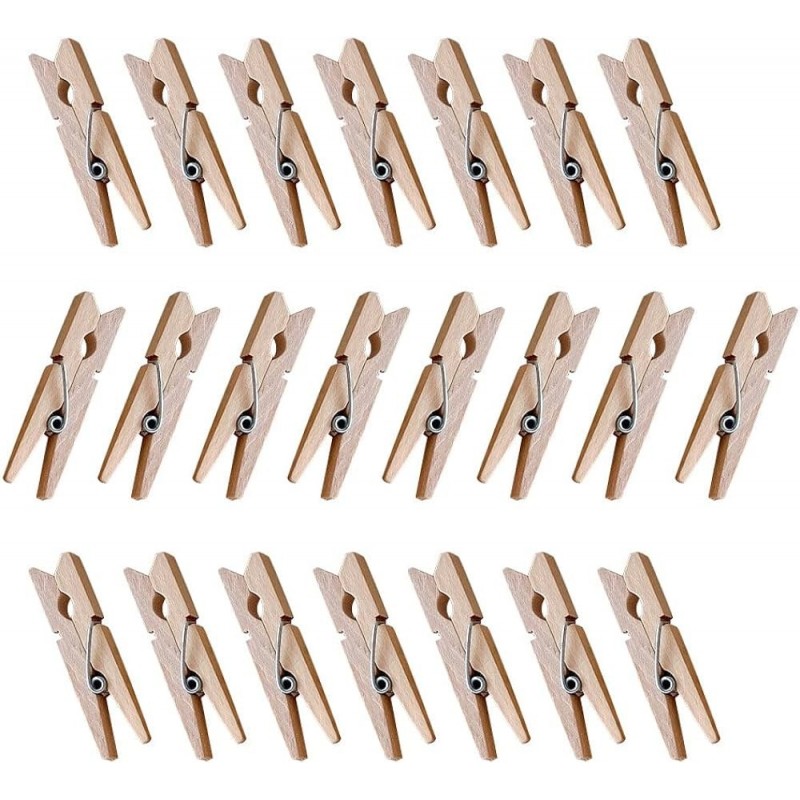 PINZAS MADERA 25 PIEZAS